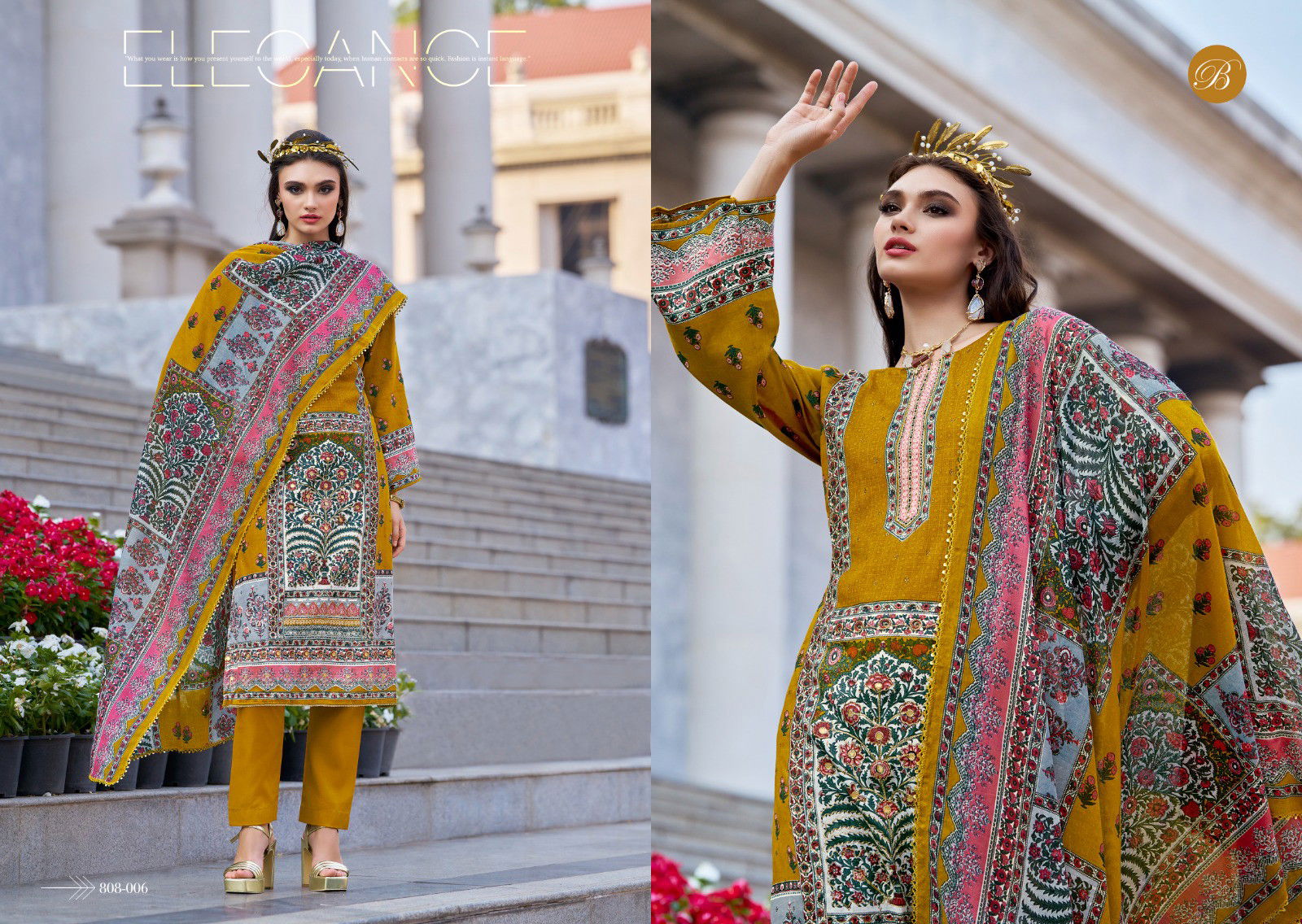 Belliza Dil E Nagma Jam Cotton Digital Printed Dress Material Collection