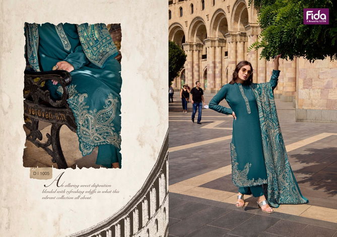 Zena By Fida Digital Viscose Fancy Dress Material Suppliers In India