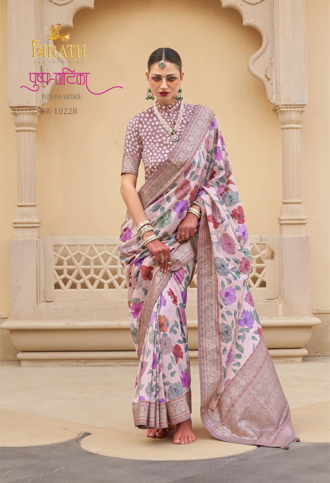 Pushpa Vatika By Trirath Fancy Wedding Wear Saree Wholesale Shop In Surat