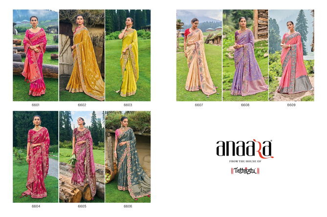 Anaara By Tathastu 6600 Series Saree Suppliers In India