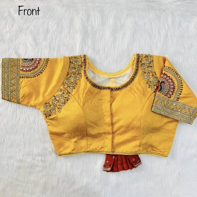 Divya By Ruhi Fashion Embroidery Blouse Wholesalers In Delhi