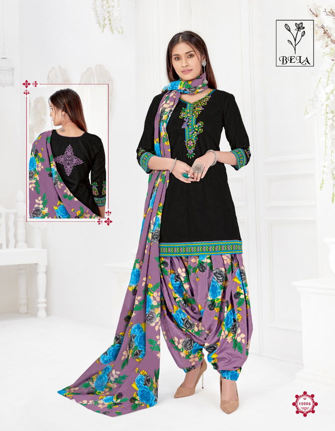 Bela Sona Pari 10 Ethnic Latest Regular Wear Printed Cotton Dress Material With Mal Mal Dupatta