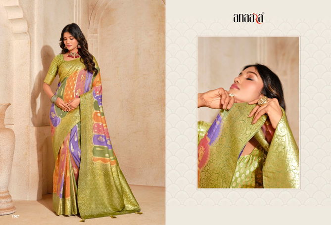 Anaara 7500 By Tathastu Silk Designer Saree Wholesale Shop In Surat