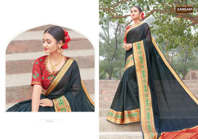 Sangam Bansuri 2 Exclusive Latest festive Wear Handloom Silk Designer Saree Collection