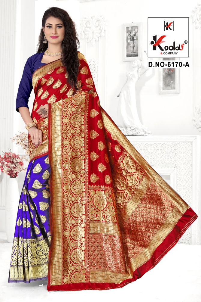 Suzuki 6170 Casual Wear Pure Silk Designer Sarees Collection
