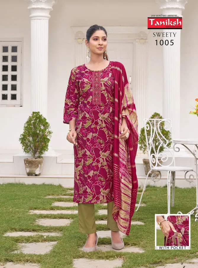 Sweety Vol 1 By Taniksh Printed Kurti With Bottom Dupatta Wholesale In India