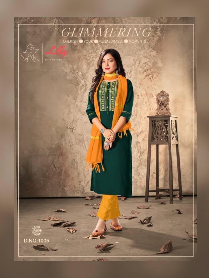 SHIVALI Designer Ethnic Wear Premium slub Rayon Embroidery Kurtis Collection
