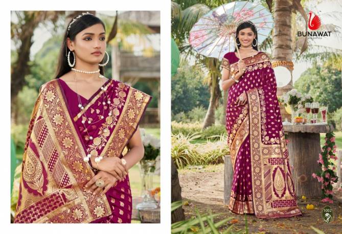 Pranchal By Bunawat Silk Wedding Sarees Wholesale Clothing Suppliers In India
