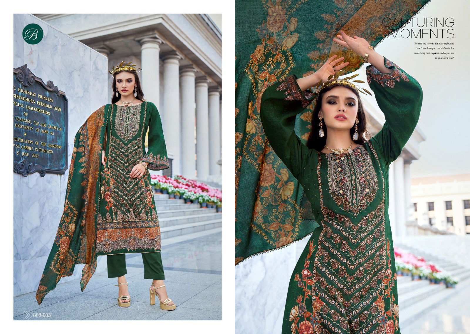 Belliza Dil E Nagma Jam Cotton Digital Printed Dress Material Collection