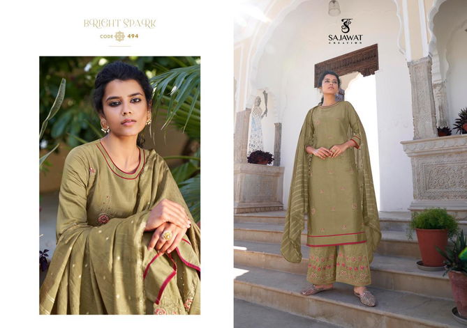 SAJAWAT  ROOHI VOL -02 Latest Heavy Designer Festive Wear Fancy Pyor Modal Viscose Heavy Work Salwar Suit Collection