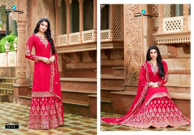 Your Choice Glory Heavy New Exclusive Wear Designer Georgette Salwar Kameez Collection