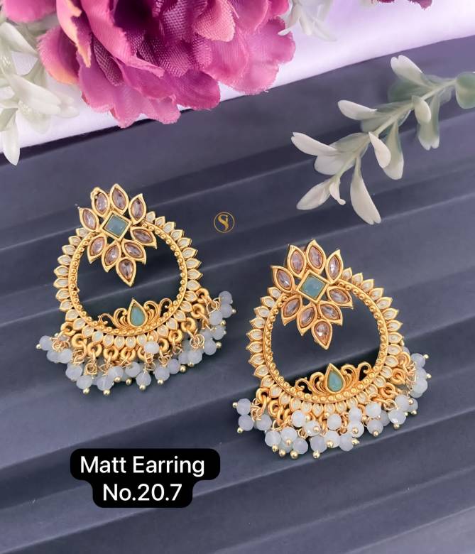 Pansey Collection Gold Plated Heavy Party Wear Earrings at best price in  Noida