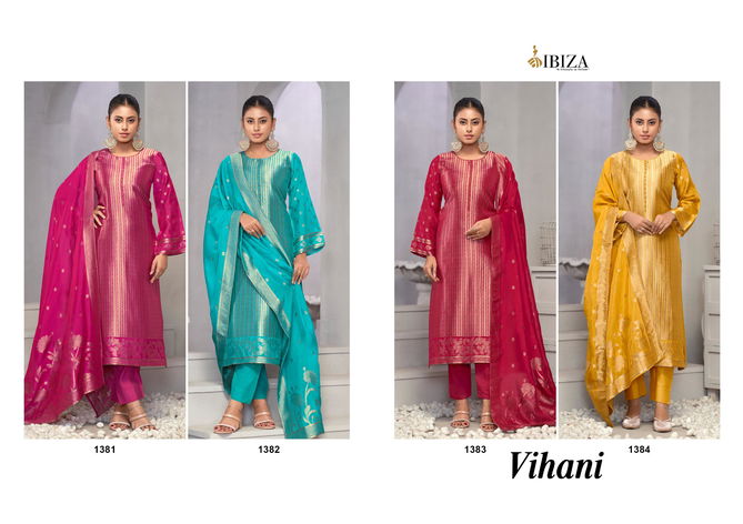 Vihani By Ibiza Banglory Silk Jacquard Salwar Kameez Orders In India