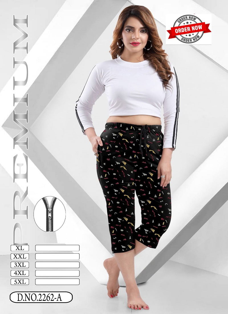 Summer Special Vol At 2262 Hosiery Cotton Pocket Pant Collection