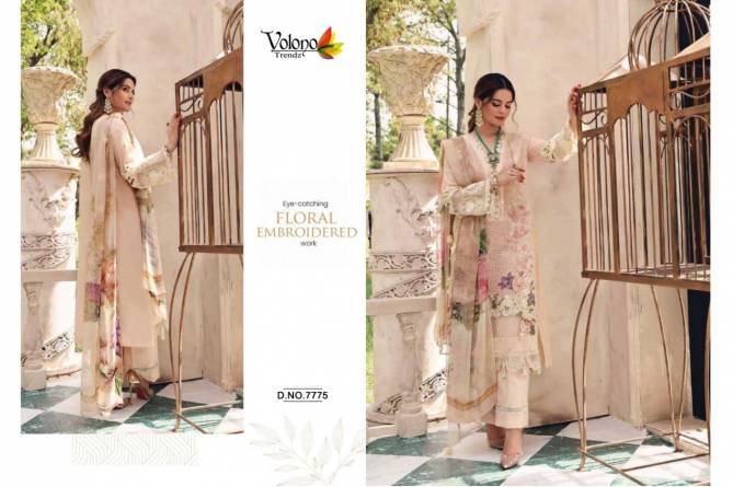 Volono Elab 2 Designer Festive Wear Cotton Embroidered Pakistani Salwar Kameez Collection
