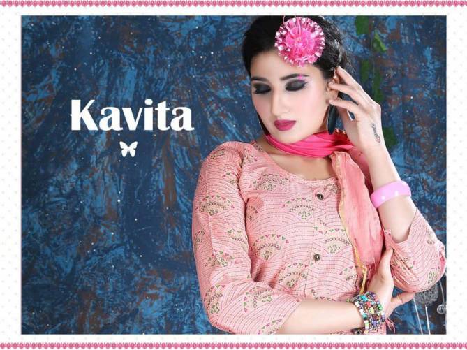 Fashion Talk Kavita 1 Latest Fancy Designer Regular Wear Rayon Top With Bottom Collection
