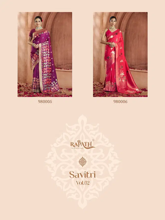 Savitri Vol 2 By Rajpath Banarasi Silk Wholesale Saree Suppliers In Mumbai