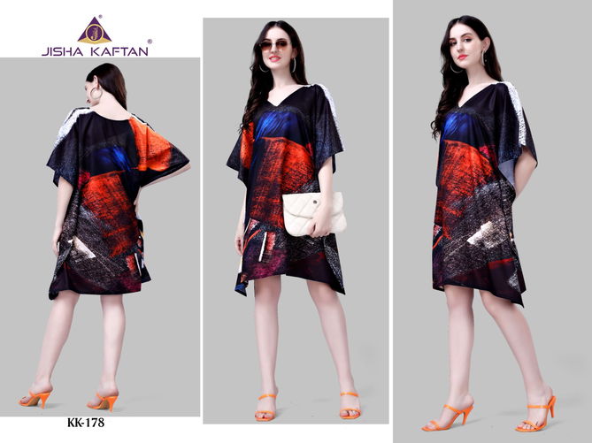 Jelite Kaftan Vol 10 Polyester Crepe Printed Wear Kaftan Catalog