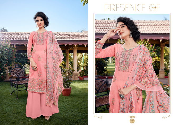 Anita Kesariya Simran Latest fancy Casual Wear Digital Print With Swarovski Diamond Work  Designer Dress Material Collection
