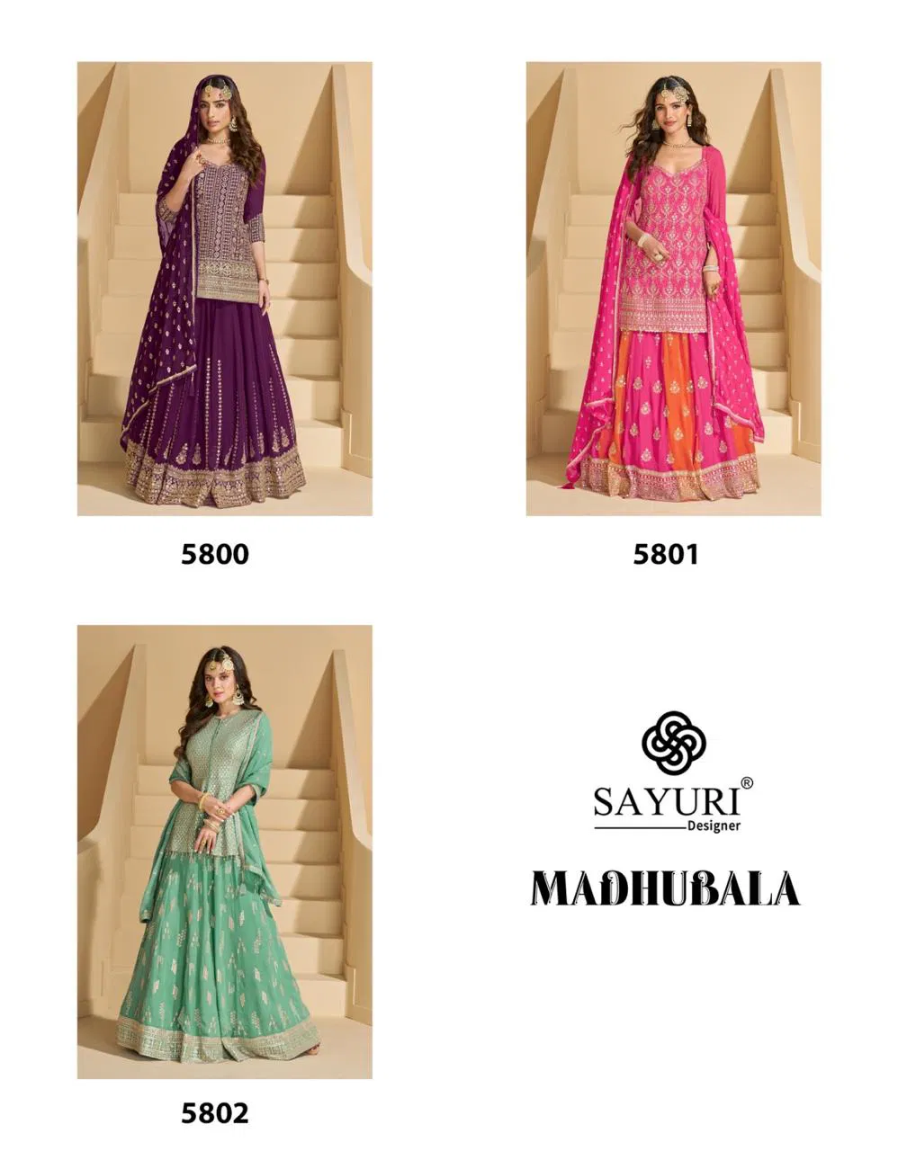 Madhubala By Sayuri Real Georgette Readymade Suits Orders In India