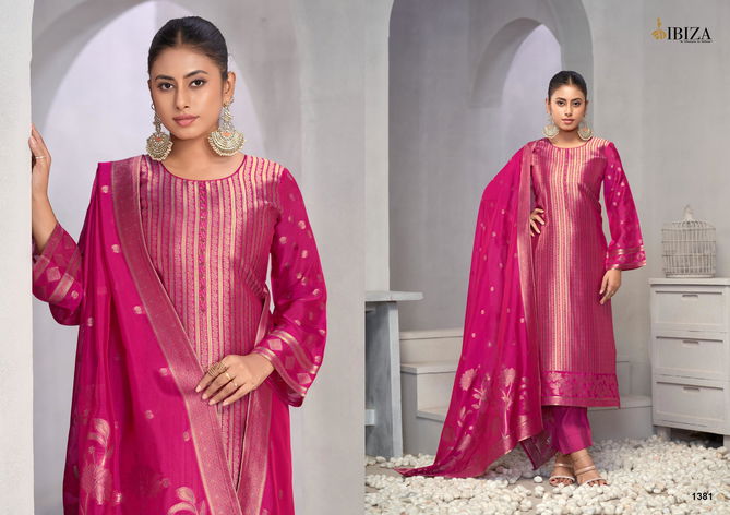 Vihani By Ibiza Banglory Silk Jacquard Salwar Kameez Orders In India