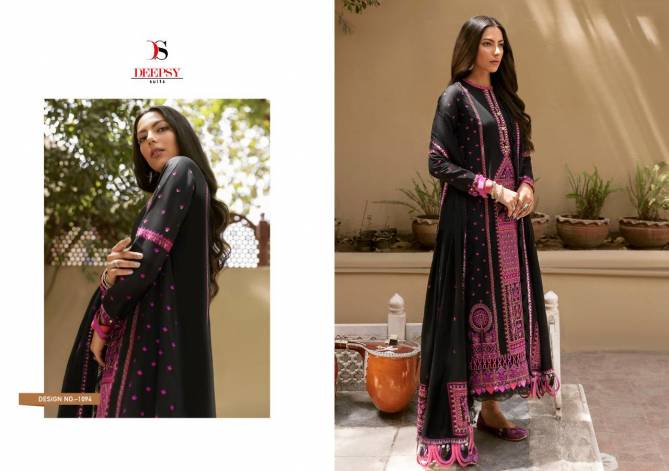 Deepsy Zaha Festive Wear Designer Pure Cotton With Embroidery Pakistani Salwar Kameez Collection
