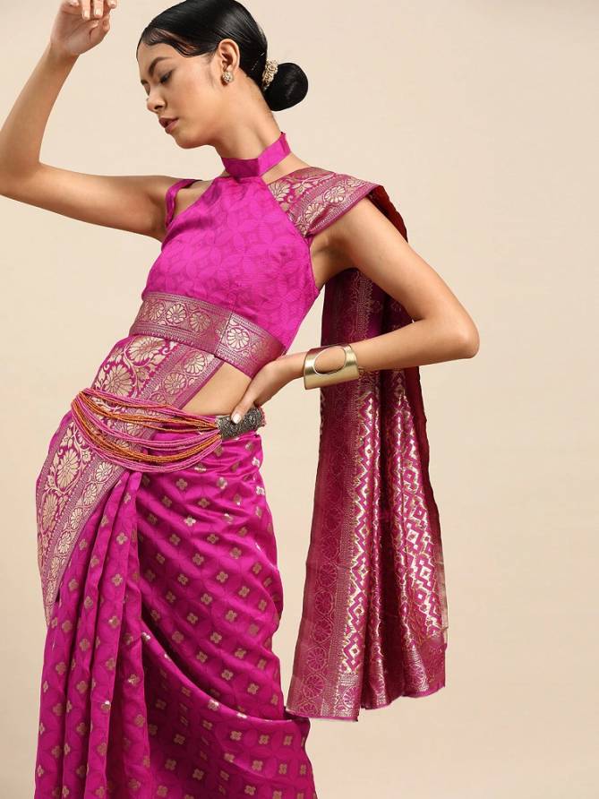 Meera 14 Party Wear Designer Banarasi Silk Fancy Sarees Collection
