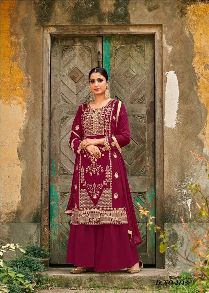 New Arrival Twisha 21 Latest fancy Designer Festive Wear Georgette Embroidered Salwar Kameez Collection
