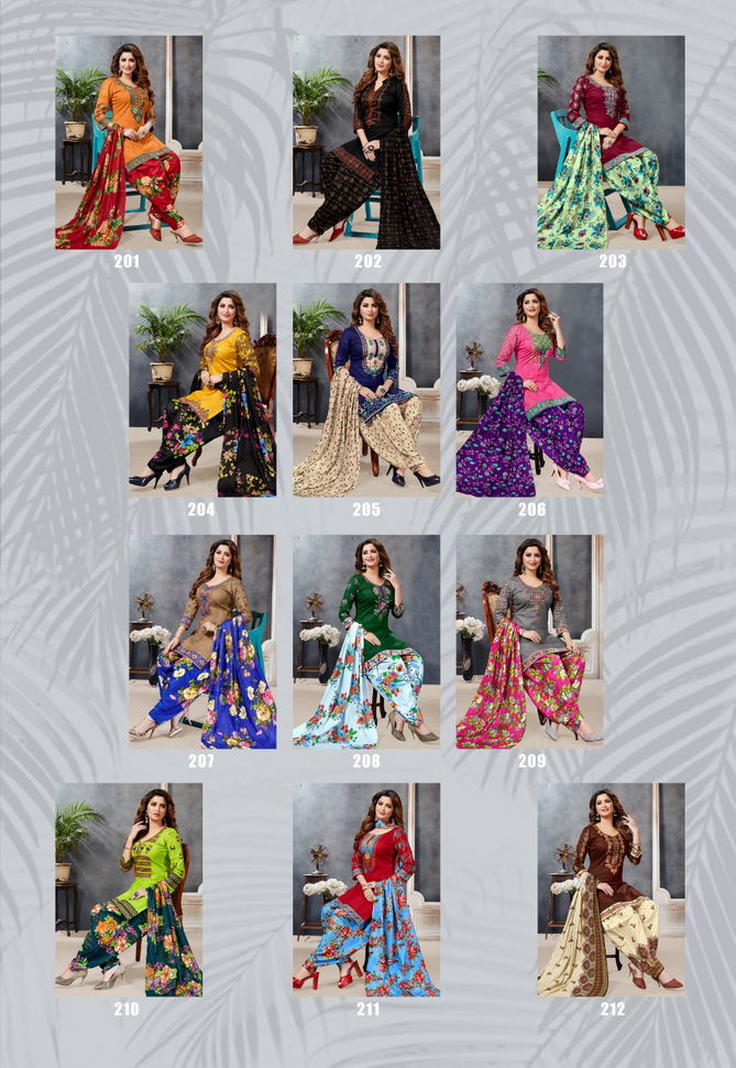 Palak Baby Doll Vol 2 Latest Designer Pure Printed Cotton Dress Material Collection