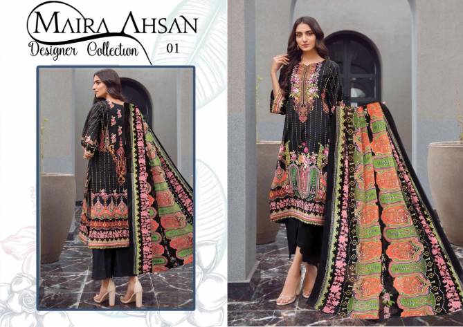 Maira Ahsan Designer Collection 1 Fancy Designer Casual Wear  Karachi Dress Material Collection
