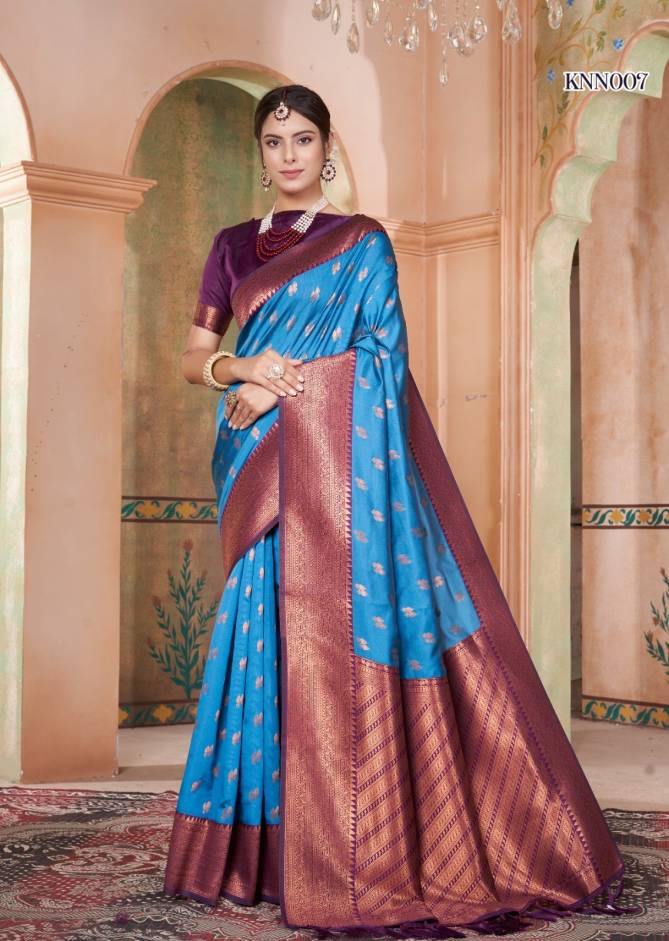 Kanana By 3 Of Kanjivaram Silk Occasion Wear Sarees Suppliers In India