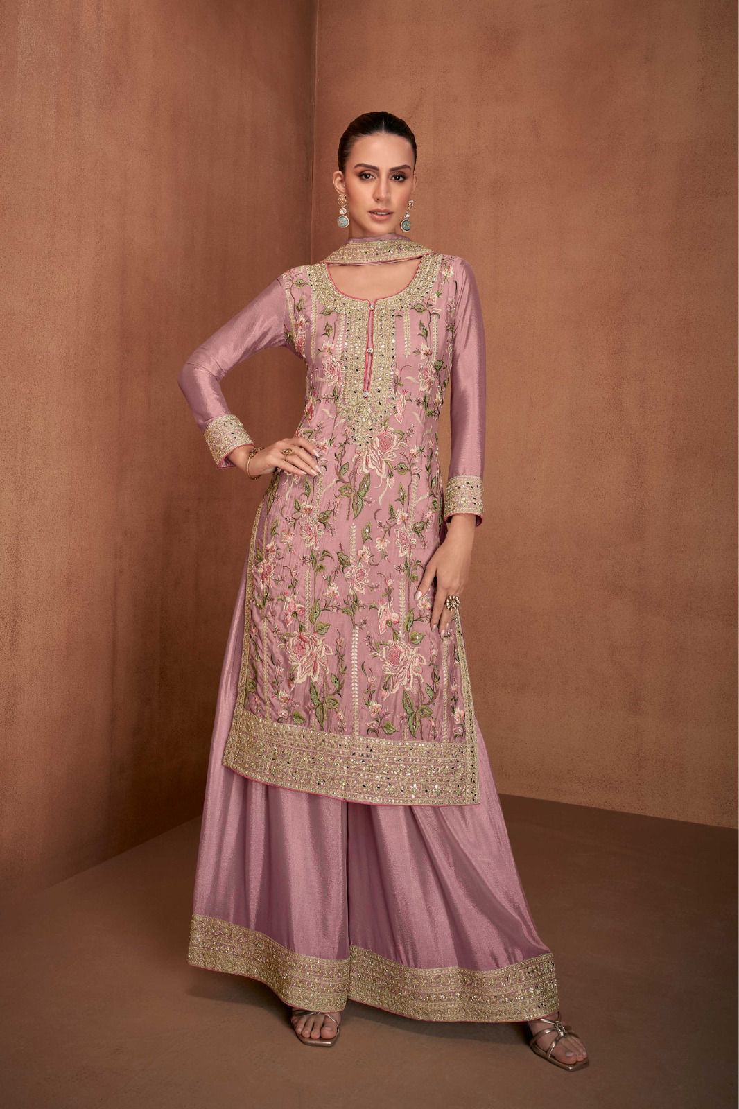 Vanya Colour By Gulkayra Real Chinon Designer Readymade Suits Orders In India