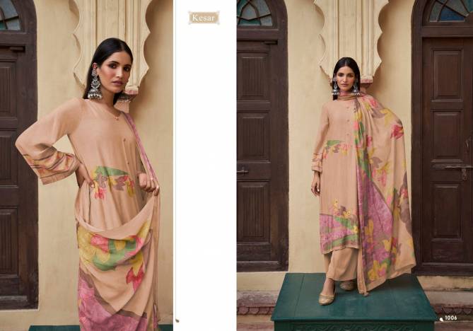 Sehar By Kesar Karachi Pure Viscose Printed Dress Material Catalog 