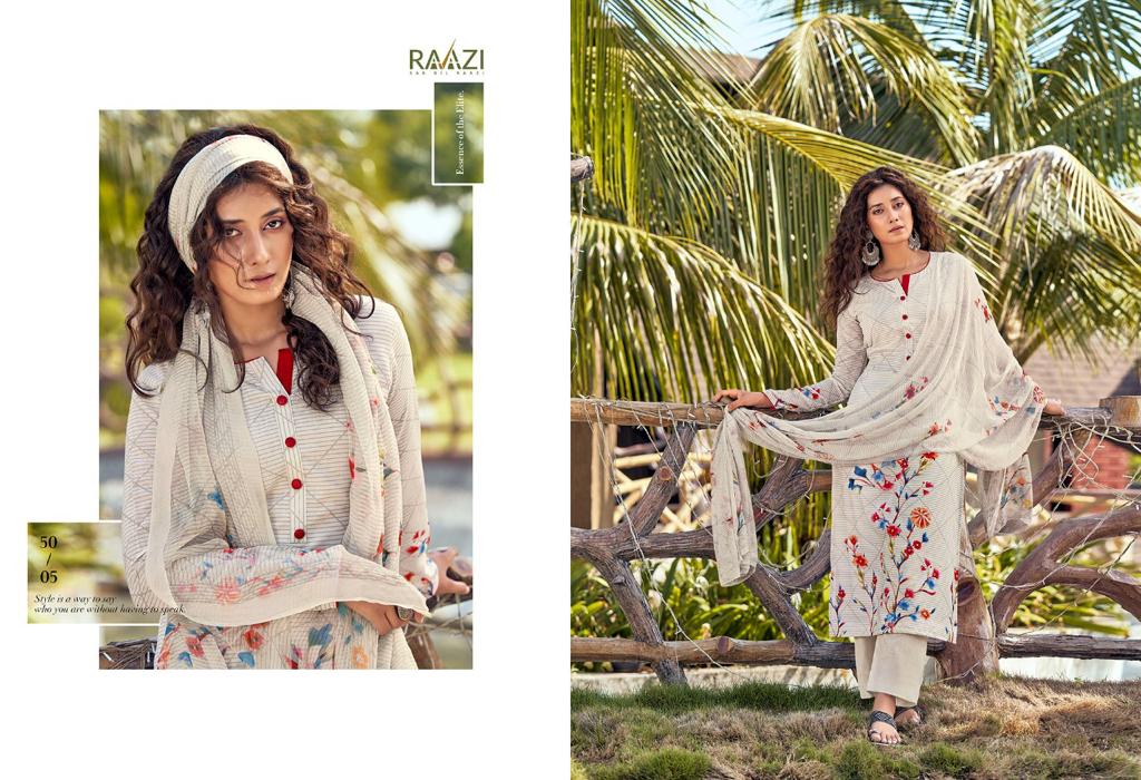 Raazi Mehar 2 Exclusive Cotton Digital Printed Festive Wear Salwar Kameez Collection
