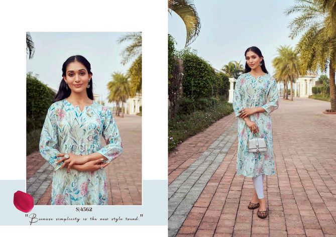 Samaira By Subhash 4561 To 4566 Series Bulk Kurti Orders in India