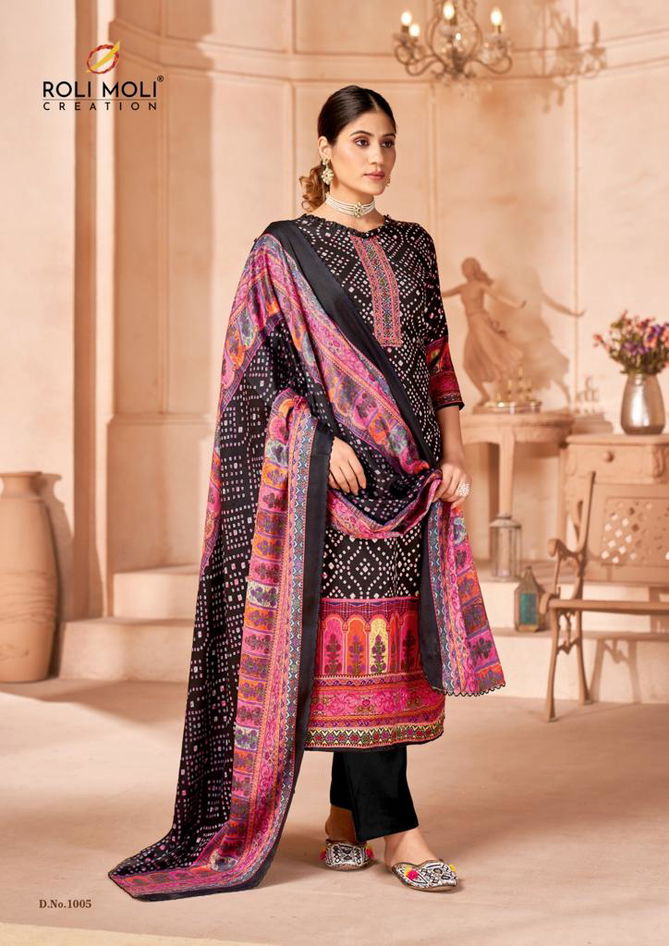 Eram By Roli Moli Pashmina Dress Material Catalog