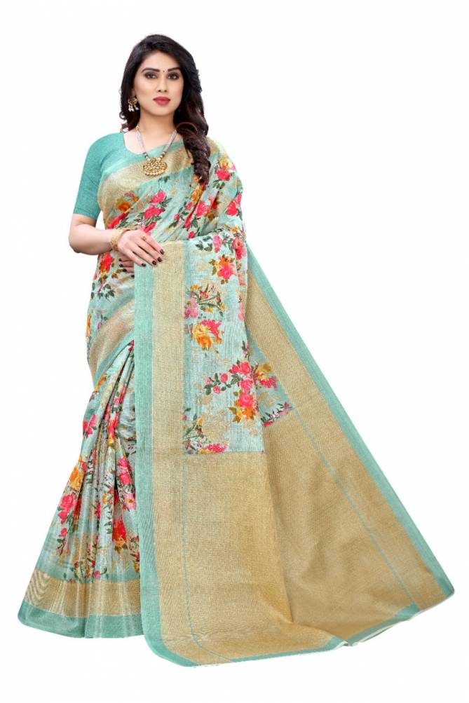 Mihira 29 Fancy Ethnic Wear Printed Khadi Silk Designer Saree Collection