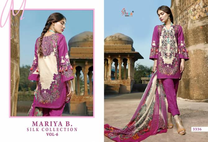 Mariya B Silk Collection Vol 6 By Shree Pakistani Suits Catalog

