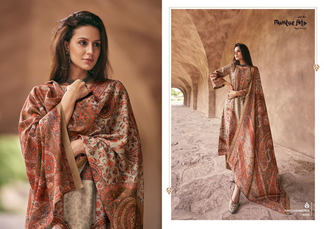 Kani Cashmeres By Mumtaz Arts 74001 To 74007 Salwar Kameez Wholesalers In Delhi