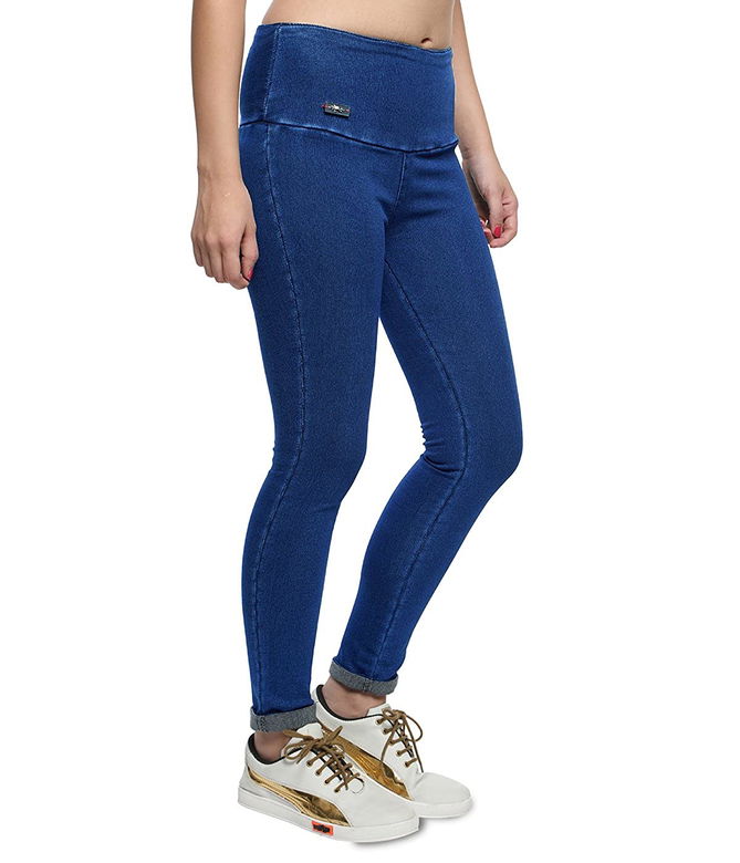 Swara Broad Belt Pant Beautiful Denim Comfortable Casual Wear Collection
