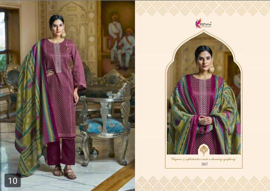 Ruhi By Kesari Lawn Pure Jaam Embroidery Dress Material Orders In India