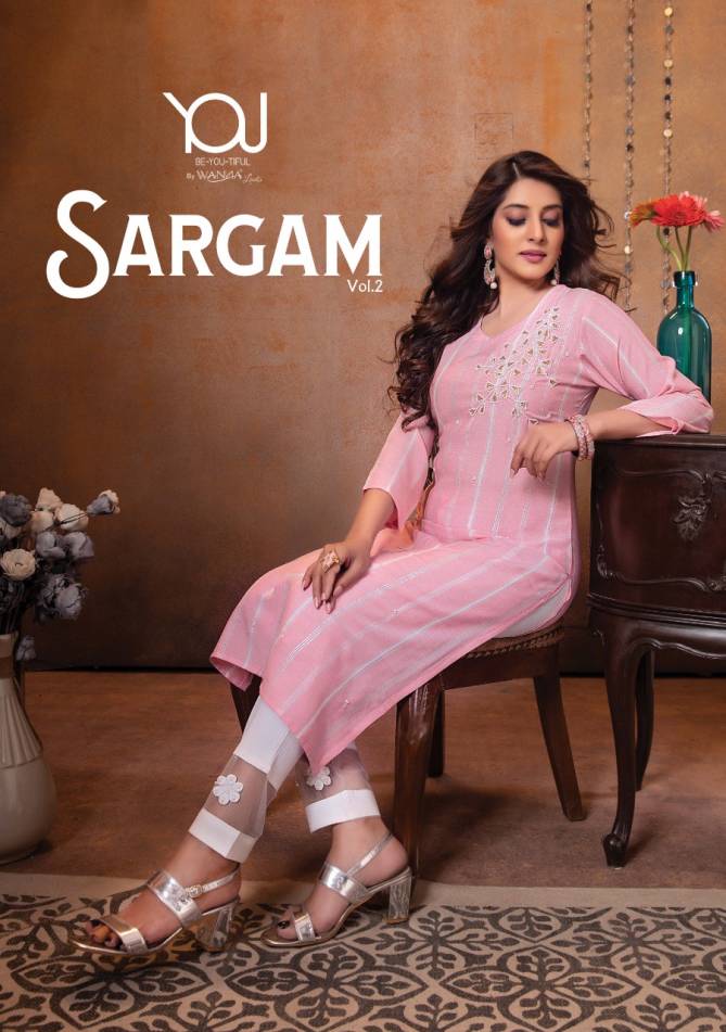 Wanna Sargam 2 Latest Ethnic Wear Viscose Fancy Kurti With Bottom Collection