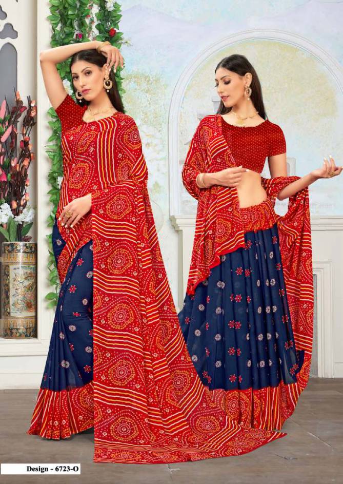 Pankhuri Plus 25 Latest fancy Heavy Rennial Regular Wear Printed Saree Collection
