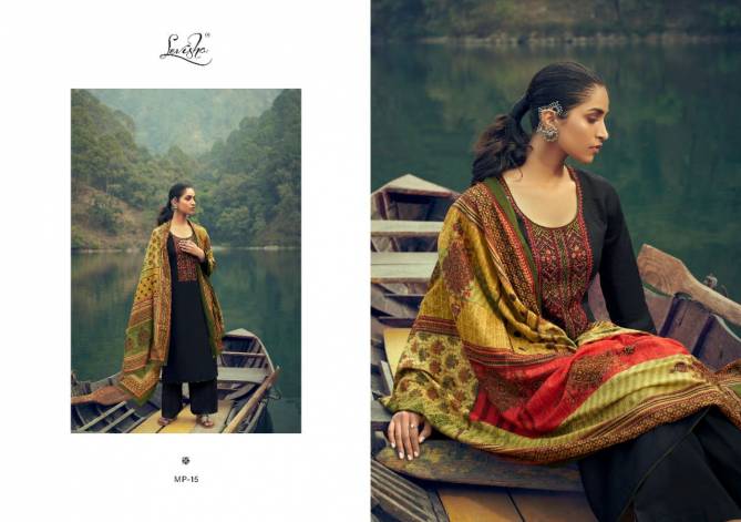 Levisha Anaya Exclusive Latest Fancy Designer Casual Wear Pure Jam Cotton Print With Heavy Kashmiri Embroidery Designer Dress Material Collection
