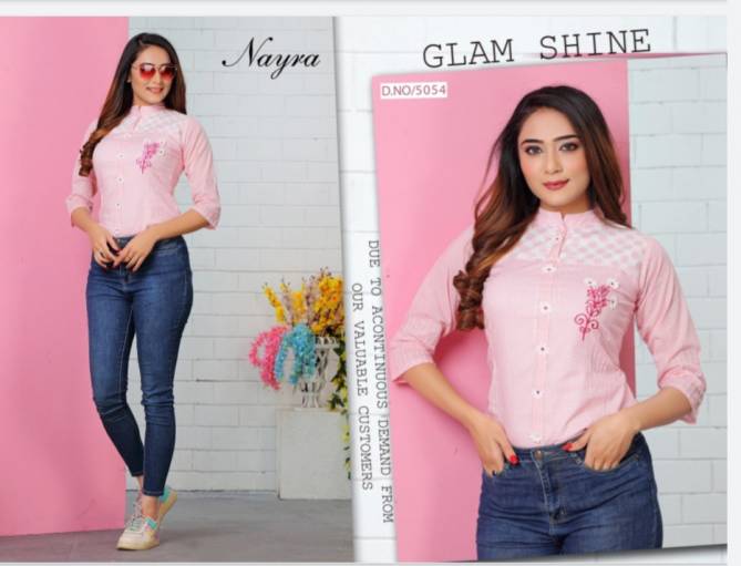 Nayra Forever Latest fancy Designer Casual Wear Western Ladies Top Collection
