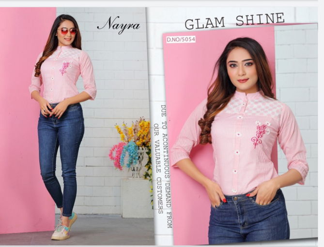 Nayra Forever Latest fancy Designer Casual Wear Western Ladies Top Collection
