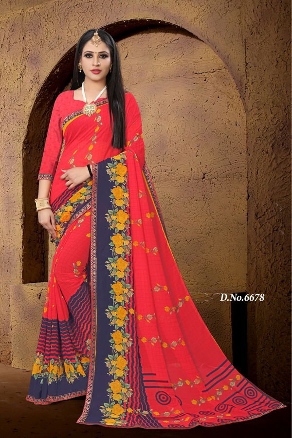 Haytee Gmail 86 Dani Printed Daily Wear Saree Of Latest Collection