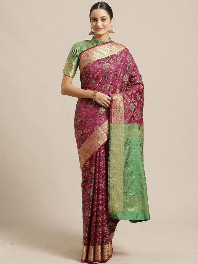 Latest Designer Party Wear Festive Wear Silk Saree Collection 