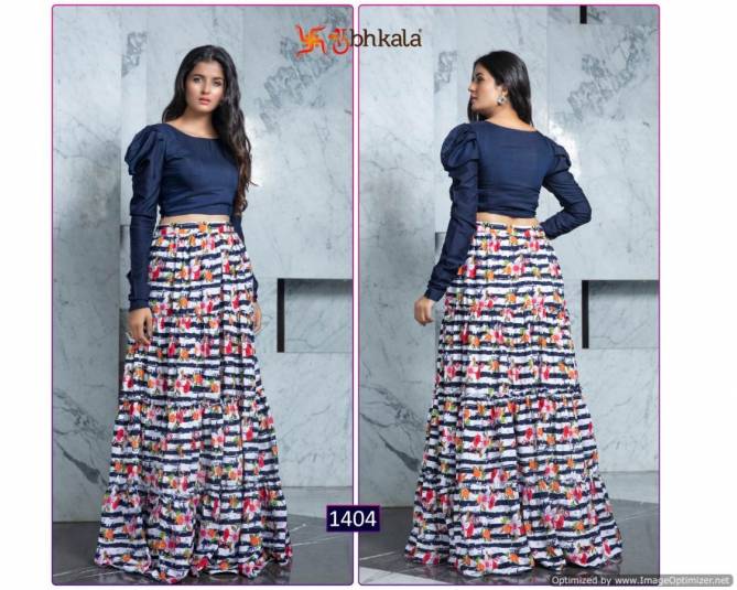 Subhkala Frill And Flare Vol 1 Latest Collection Of Fancy Party Wear Casual Wear Top With Skirt 