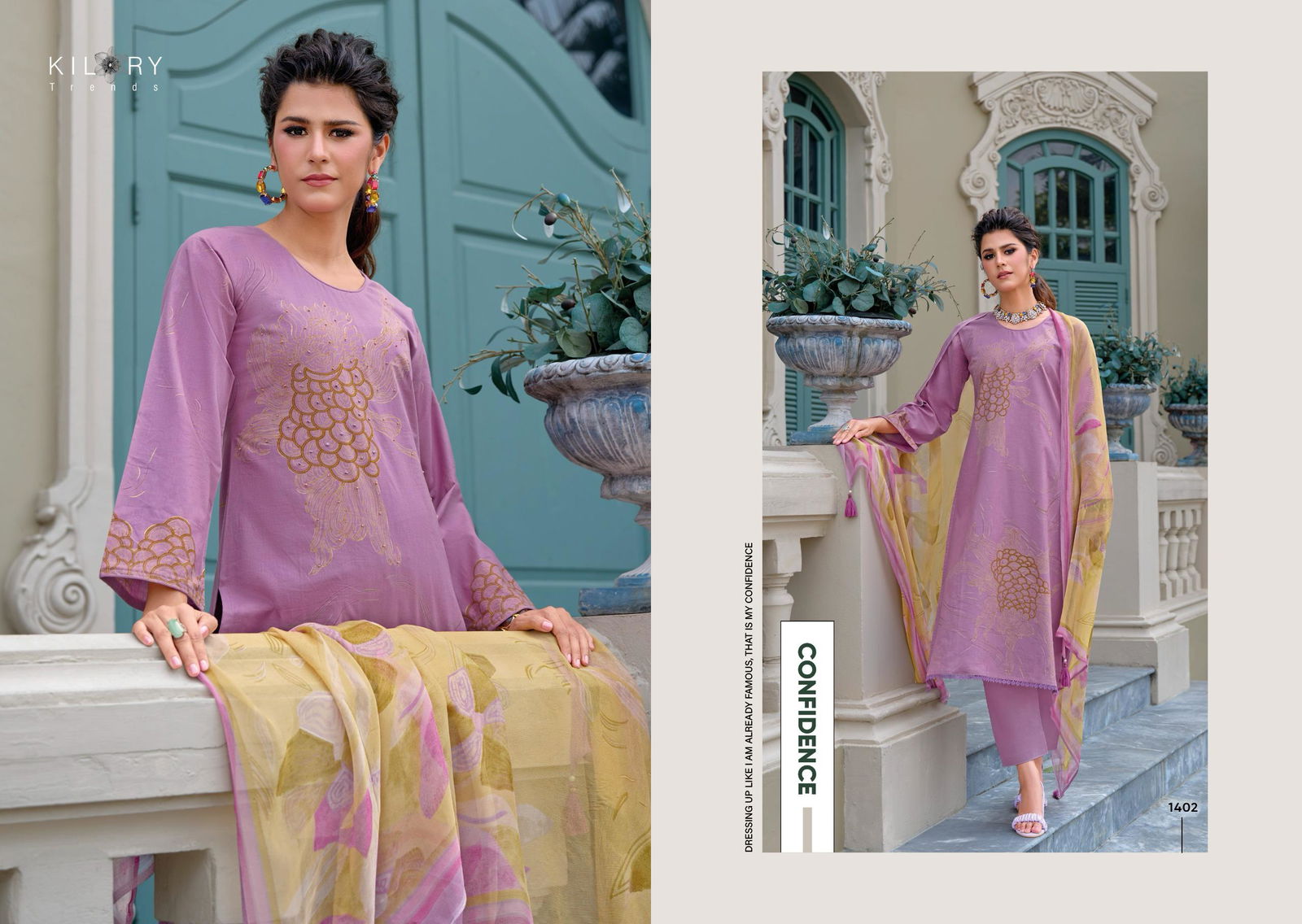 Wafa By Kilory Lawn Cotton Digital Printed Salwar Kameez Suppliers In India